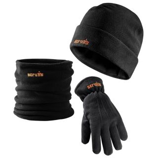 SCRUFFS HAT GLOVE AND NECK WARMER SET