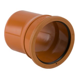 110mm Bends Single Socket 11.1/4deg Code 5081 PVC