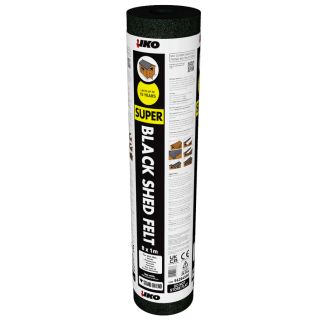 IKO SUPER SHED FELT BLACK 8M X 1M
