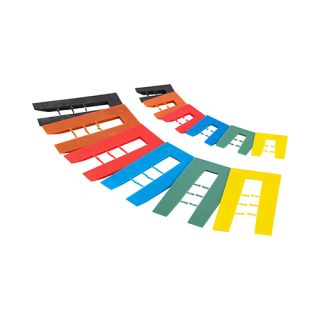 1.0-6.0mm ASSORTED HORSESHOE SHIMS 100no. SHIM