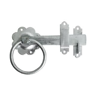 RING GATE LATCH PLAIN GALV 6 RGL6GP