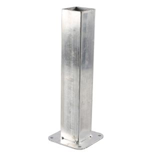 U/SHIELD STEEL SUPPORT POST FOR NEWEL SLEEVE HANDRAIL BASE