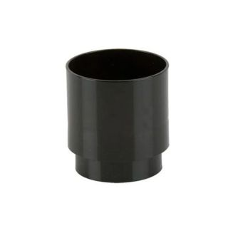 68mm Round Downpipe Connector Black BR206B