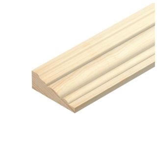 PEFC Pine Barrel Mould 21x9mm 2.4Mtr TM795