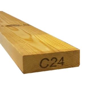 45x195mm Whitewood Regularised & Treated C24 5.4m Length