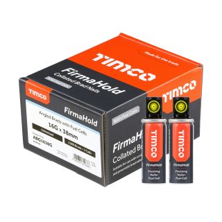 16gx38/2BFC FIRMAHOLD ANGLED BRAD & GAS GALV ABG1638G