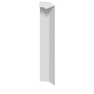FASCIA BOARD UPVC 9MM SQ WHITE EXTERNAL 135 DEG CORNER BW