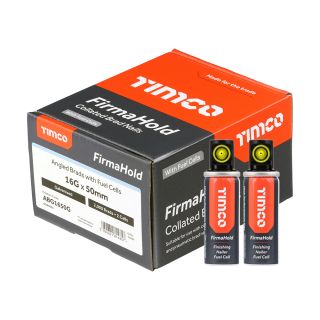 16gx50/2BFC FIRMAHOLD ANGLED BRAD & GAS GALV ABG1650G