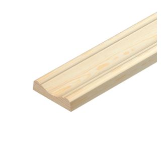 PEFC Pine Decorative Cover Mould 30x8mm 2.4Mtr TM560