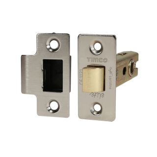 Tubular Latch Satin Nickel 76mm   675783P