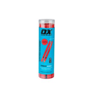 OX TRADE MEDIUM CARPENTERS PENCILS 10PK RED