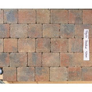 Tegula Paving TRIO Heather 50mm (3 Size Pk 13.65m2)