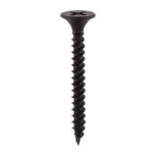 BLACK DRYWALL SCREW COARSE 3.5x25 BX1000 00025DRY