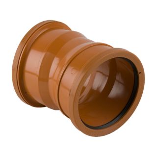 110mm Bends Double Socket 11.25degCode 4061 PVC
