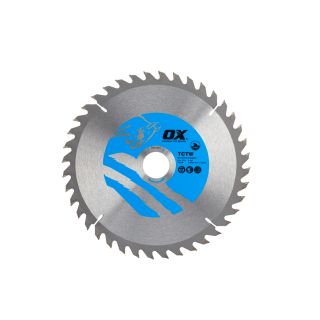 OX WOOD CUTTING CIRCULAR SAW BLADE 216/30mm 40T ATB