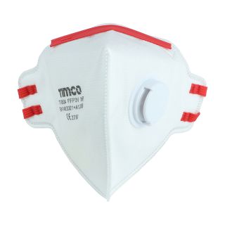 FFP3 Fold Flat Mask With Valve Bag Of 3 (770008)
