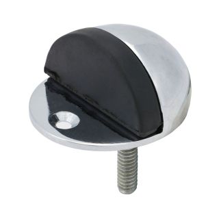 Oval Door Stop Polished Chrome 47mm - 200090P
