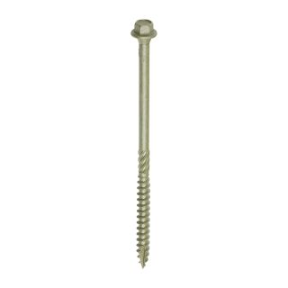 6.7x125 IN-DEX TIMBER SCREW HX GREEN 50no. Per Box 125IN