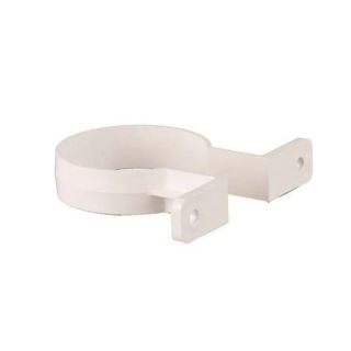 68mm Round Downpipe Bracket White BR207W