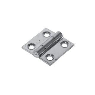 25x25 Butt Hinge Fixed Pin ZINC (pair) 434364P