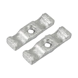 2 TURN BUTTON CAST IRON HDG TB2GP