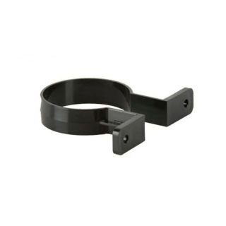 68mm Round Downpipe Bracket Black BR207B