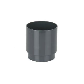 68mm Round Downpipe Connector Anthracite Grey BR206AG