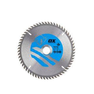 OX WOOD CUTTING CIRCULAR SAW BLADE 160/20mm 60T ATB