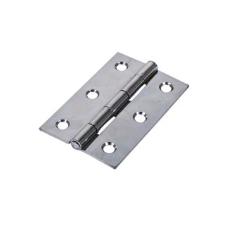 100x70 Butt Hinge Fixed Pin PC (pair) 434123P