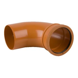 110mm Bends Single Socket 87.1/2deg Code 5041 PVC