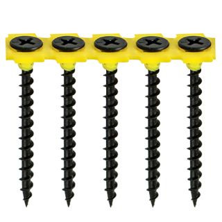 3.5x32 COLLATED C/DRYWALL BLK SCREW 1000no. 00032COLDYS