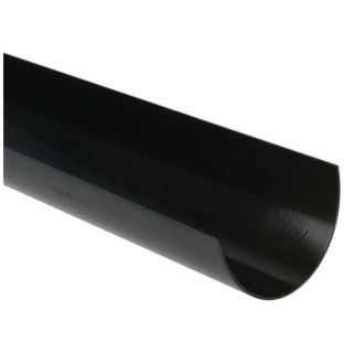 Deepstyle 115mm x 4m Gutter Black BR072