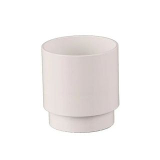 68mm Round Downpipe Connector White BR206W