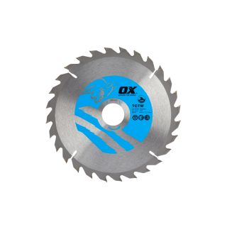 OX WOOD CUTTING CIRCULAR SAW BLADE 184/30mm 28T ATB