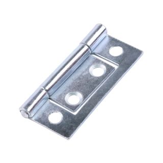 50x38.5 Flush Hinge ZINC (pair) 434056P