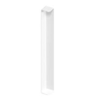 FASCIA BOARD UPVC 9MM SQ WHITE 300MM CORNER BW