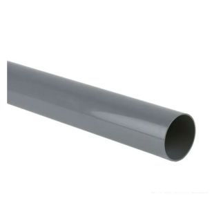 68mm x 4m P/E (Plain End) Round Downpipe Anthracite Grey BR203AG