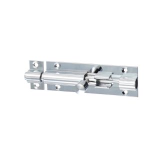 Straight Barrel Bolt Polished Chrome 75mm   200225P