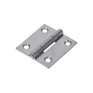 38x34 Butt Hinge Fixed Pin ZINC (pair) 434225P