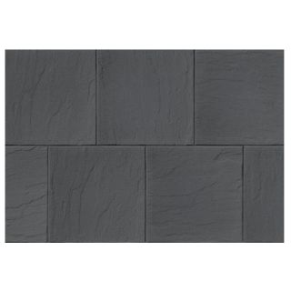 Tobermore Riven Paving Charcoal 450x450x35mm