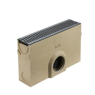 ACO RAINDRAIN B125 C/I GRATE SUMP UNIT C/W SILT BUCKET 0.5M