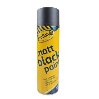 ALL PURPOSE ACRYLIC MATT SPRAY PAINT 500ml BLACK
