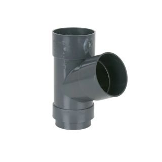 68mm Downpipe Branch 112.5°  Anthracite Grey BR218AG