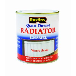 Quick Dry Radiator Paint Satin 500ml RADS500