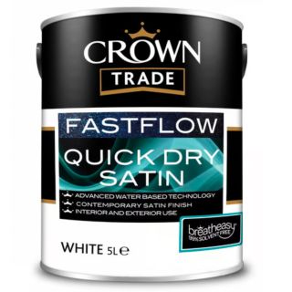 CROWN TREAD FASTFLOW QD SATIN    WHITE     5L
