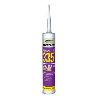  EVERFLEX® 335 Construction Silicone Clear 335TR