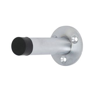 Projection Door Stop Satin Chrome 70mm - 200888P