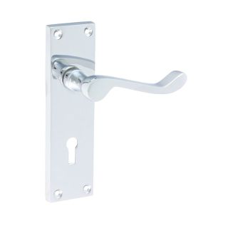 Victorian Scroll Lock Handle PC   200034