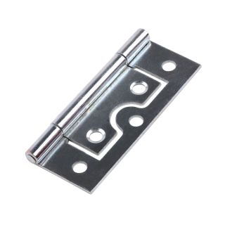 63x37 Flush Hinge ZINC (pair) 434900P