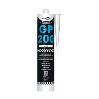 GP200 CONTRACTORS GRADE LMA SILICONE WHITE